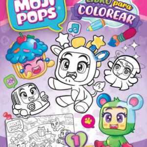 Libro para colorear Moji Pops Serie Party - España