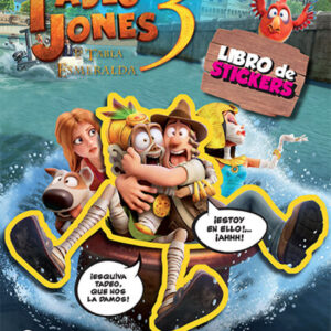 Libro Stickers Tadeo Jones: La tabla esmeralda.