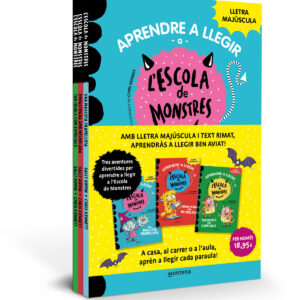 Pack Escola de Monstres (Una mascota trapellota, Empastifada amb melmelada, Tan