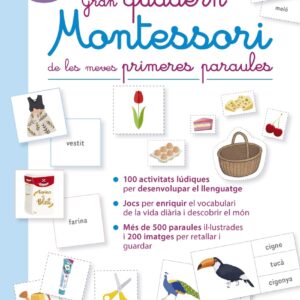 Gran quadern Montessori de les meves primeres paraules