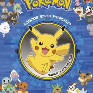 ¿Dónde está Pikachu? Busca y encuentra (Colección Pokémon)