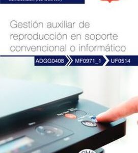 Manual gestión auxiliar reproducción soporte convencional