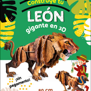 Construye tu león gigante en 3D