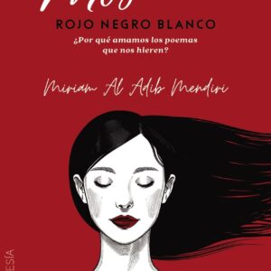 Mosaico rojo negro blanco