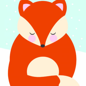 Cinc guineus a la neu