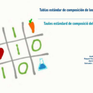 TABLAS ESTÁNDAR DE COMPOSICIÓN DE LOS ALIMENTOS (TECA);TAULES ESTÀNDARD DE COMPO