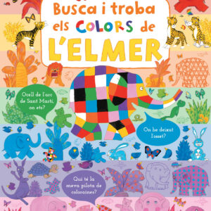 Busca i troba els colors de l'Elmer (Elmer. Pequeñas manitas)