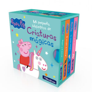 Mi pequeña biblioteca de criaturas mágicas. Sirenas, unicornios, narvales y dragones (Peppa Pig)
