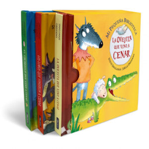 MI PEQUEÑA BIBLIOTECA: LA OVEJITA QUE VINO A CENAR# LOS LOBOS QUE VINIERON A CEN