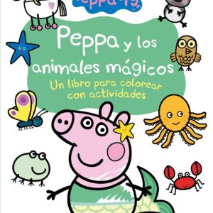 Peppa y los animales mágicos (Actividades para colorear)