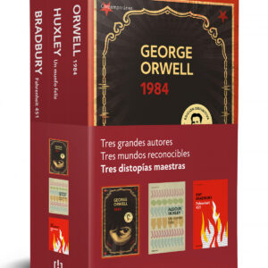 DISTOPÍAS MAESTRAS (PACK QUE INCLUYE: 1984, FAHRENHEIT 451 Y UN MUNDO FELIZ)
