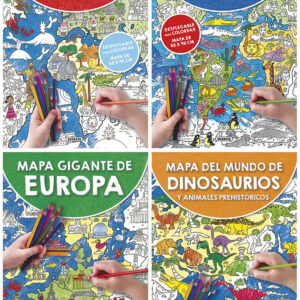 MAPA GIGANTE PARA COLOREAR