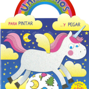 Unicornios para pintar y pegar