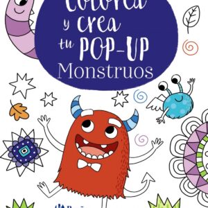 Colorea y crea tu pop-up. Monstruos