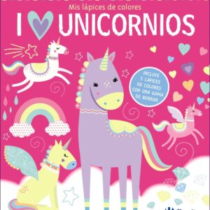 Mis lápices de colores, I love unicornios