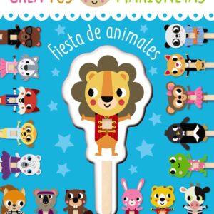 Crea tus marionetas. Fiesta de animales