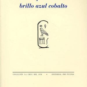 Descripción de un brillo azul cobalto