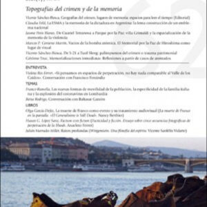 Topografías del crimen y de la memoria