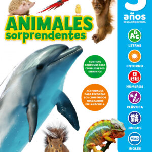CUADERNO DE REPASO TEMÁTICO LUMINISCENTE 5 AÑOS ANIMALES SORPRENDENTES
