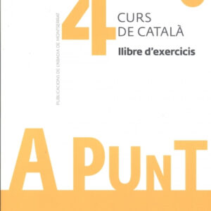 A punt. Curs de català. Llibre d'exercicis, 4