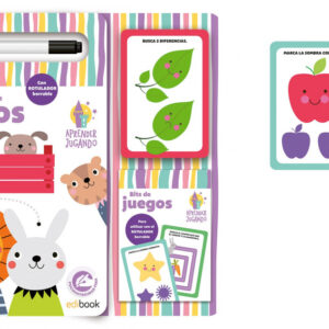 APRENDER JUGANDO LIBRO CARTÓN + BITS JUEGOS
