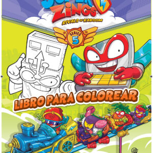 Libro para colorear Superzings Series 5 - España