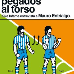 Con los codos pegados al torso