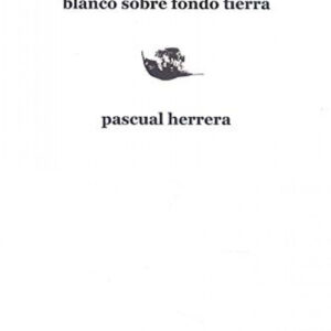 Blanco sobre fondo tierra