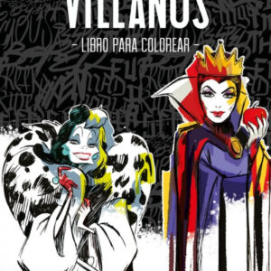 VILLANOS: LIBRO PARA COLOREAR