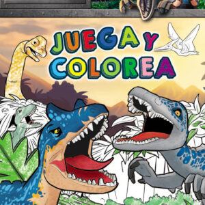 JURASSIC WORLD LEGO. JUEGA Y COLOREA