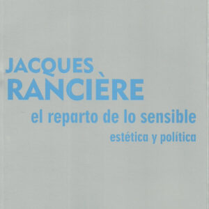 REPARTO DE LO SENSIBLE