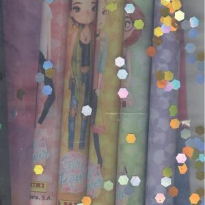 (set 5 bolis con purpurina y olor).girl power