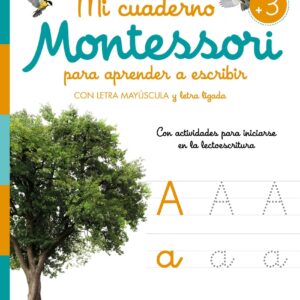 Mi cuaderno Montessori para aprender a escribir