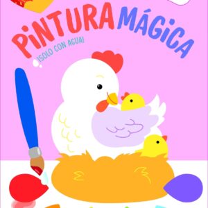 Pintura mágica. Gallina