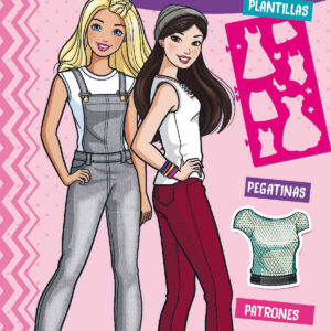 Barbie. Conviértete en una diseñadora de moda (violeta)