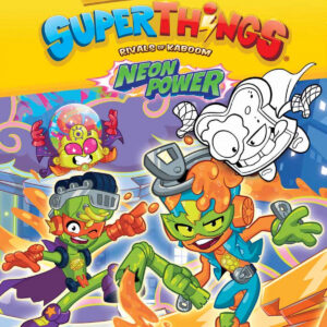 Libro para colorear Superthings Neon Power - España