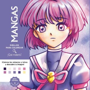 Dibujos para colorear. ¡Qué misterio! Mangas