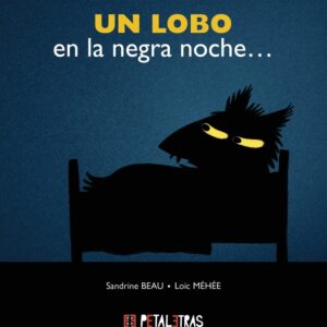 Un lobo en la negra noche