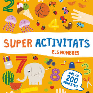 Superactivitats amb adhesius. Els nombres