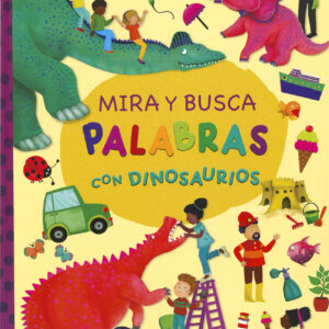 Mira y busca palabras con dinosaurios