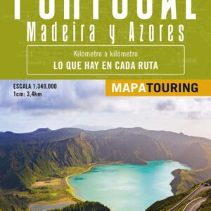 Mapa de carreteras de Portugal, Madeira y Azores 1:340.000 - (desplegable)