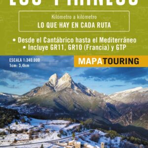 Mapa de Los Pirineos 1:340.000 - (desplegable)