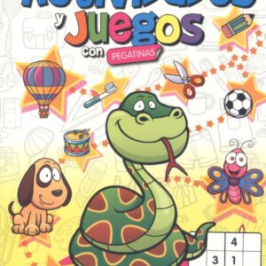 Super actividades y juegos con pegatinas