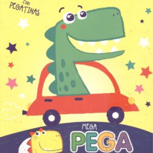 Dinosaurios con pegatinas