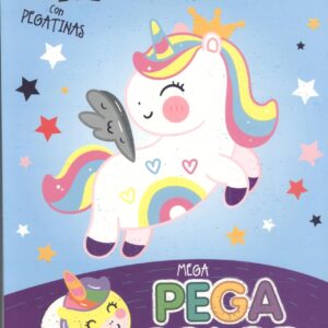 Unicornios con pegatinas